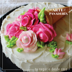 PASTEL CON BETÚN DE CREMA DE MANTEQUILLA